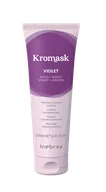 Farby do włosów i szampony koloryzujące - Inebrya Kromask, maska odświeżająca kolor, violet, 250ml - miniaturka - grafika 1