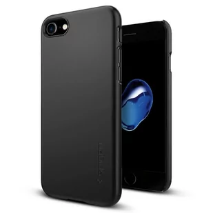 Spigen Thin Fit 042CS20427 iPhone 7 czarny 042CS20427 - Etui i futerały do telefonów - miniaturka - grafika 4