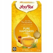 Herbata - Herbata Yogi Tea Pure Happiness Sencha Trawa Cytrynowa 17 saszetek - miniaturka - grafika 1