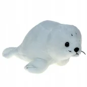 Maskotki i pluszaki - Pluszowe ZOO: Maskotka Foka biała 23cm (65770) - miniaturka - grafika 1