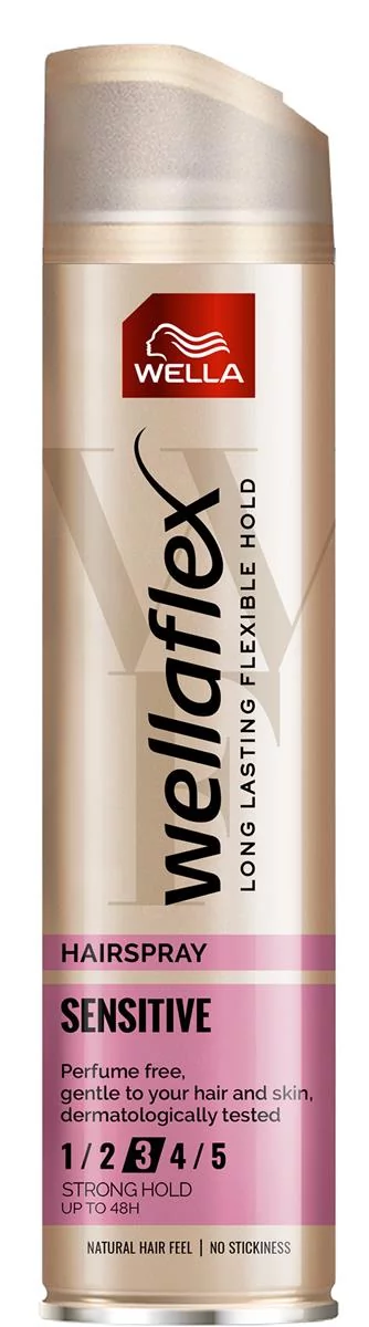 Wella Wellaflex Lakier Do Włosów  SENSITIVE 2 250ml