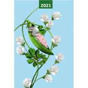 Narcissus Kalendarz 2021 Narcissus A5 Tyg Pea Pods