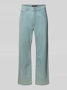 Jeansy o kroju baggy fit z 5 kieszeniami model ‘BALTRA’ - Spodnie męskie - miniaturka - grafika 1