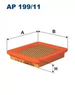 Filtry powietrza - Filtron AP 199/11 - miniaturka - grafika 1