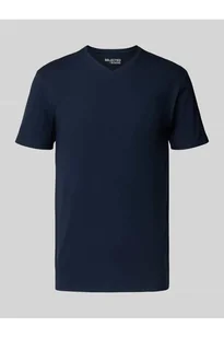 T-shirt o kroju regular fit z mieszanki bawełny model NEWPIMA - Selected Homme - Koszulki męskie - miniaturka - grafika 1