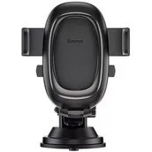 Uchwyty samochodowe do telefonów - Uchwyt na telefon BASEUS UltraControl Pro Czarny - miniaturka - grafika 1