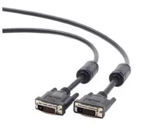 Gembird Kabel do monitora DVI - DVI 24+1 dual link1.8 m black (CC-DVI2-BK-6) - Kable komputerowe i do monitorów - miniaturka - grafika 2