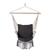 Hamaki - Hamak ogrodowy - krzesło wiszące Sapphire ST-225 COSTA - grafitowy - miniaturka - grafika 1