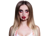 Dodatki do strojów karnawałowych - Soczewki kontaktowe "Krwawy Strzał" - 3 miesięczne - miniaturka - grafika 1