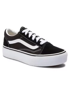 Vans Tenisówki Old Skool Platfor VN0A3TL36BT1 Czarny - Trampki męskie - miniaturka - grafika 1