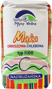 Eko Mega MĄKA ORKISZOWA CHLEBOWA TYP 1100 BIO 1 kg - Chleb - miniaturka - grafika 1