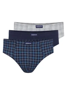 Majtki męskie slipy Classic Henderson 3-pak szary, granatowy XL - Majtki męskie - miniaturka - grafika 1