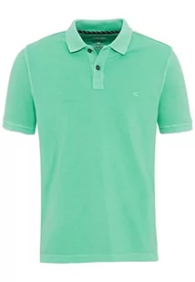 Camel Active Męska Koszulka Polo, Zielony, M - Koszulki męskie - miniaturka - grafika 1