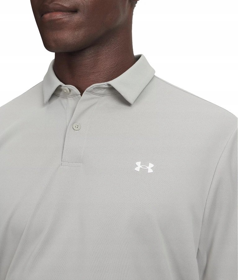 Under Armour Koszulka męska polo UNDER ARMOUR Tee To Green Pique Polo szara S