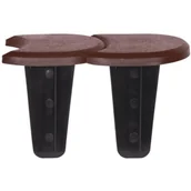 Ogrodzenia - Prosperplast Palisada IPAK2-R222 Brązowy - miniaturka - grafika 1