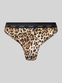 Majtki damskie - Stringi z elastycznym pasem z logo model ‘JANE’ - miniaturka - grafika 1