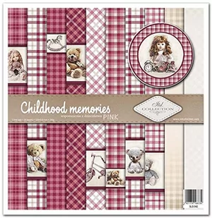Zestaw Do Scrapbookingu Sls-042 ''Childhood Memories - Pink'' - Scrapbooking Zestaw Do Scrapbookingu Sls-042 ''Childhood Memories - Pink'' - Scrapbooking - miniaturka - grafika 1