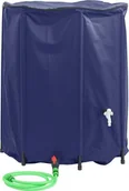 Zbiorniki na deszczówkę - vidaXL Zbiornik na wodę, z kranikiem, składany, 1250 L, PVC - miniaturka - grafika 1