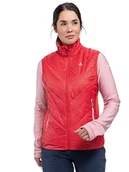 Kamizelki damskie - Schöffel Kamizelka hybrydowa "Style Cascata" w kolorze czerwonym - miniaturka - grafika 1