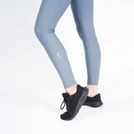 Legginsy - Legginsy sportowe ocieplane damskie długie szare oddychające Cuna S - miniaturka - grafika 1