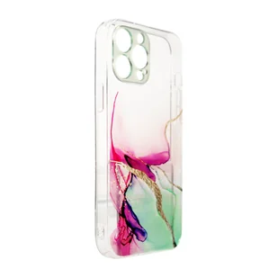 Marble Case etui do Xiaomi Redmi Note 11 żelowy pokrowiec marmur miętowy - Etui i futerały do telefonów - miniaturka - grafika 2