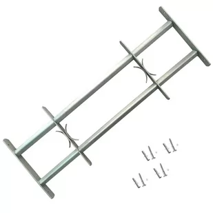 vidaXL vidaXL Krata bezpieczeństwa na okno z regulacją 700-1050 mm - Akcesoria do okien - miniaturka - grafika 1