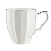Kubki - Kubek Porcelanowy 300 Ml Teo Z Platyną Villa Italia - miniaturka - grafika 1