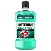 Płyny do płukania jamy ustnej - Listerine Listerine - Płyn do płukania jamy ustnej Clean &amp; Fresh 500ml - miniaturka - grafika 1