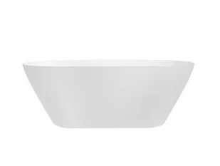 Besco Moya wanna wolnostojąca 160x68 cm owalna biały mat/biały #WMMB-160MKW - Wanny - miniaturka - grafika 3