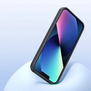 Ugreen LP626 Silky Silicone Protective Case gumowe elastyczne silikonowe etui na telefon do iPhone 14 Plus czarny (90920) - Etui i futerały do telefonów - miniaturka - grafika 6
