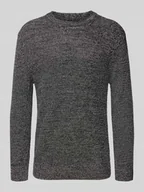Swetry męskie - Sweter z dzianiny o kroju relaxed fit z mieszanki bawełny - miniaturka - grafika 1