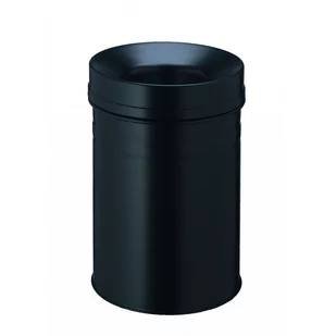 Kosz na śmieci DURABLE SAFE+ samo-gaszący czarny 15l 332501 - Kosze na śmieci - miniaturka - grafika 1