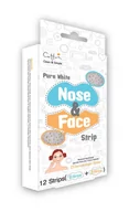 Maseczki do twarzy - Cettua Pure White Nose & Face Strip 12 Paski oczyszczające na twarz 12 sztuk - miniaturka - grafika 1