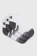 Skarpetki męskie - Under Armour skarpetki 3-pack męskie kolor biały 1379528 - miniaturka - grafika 1