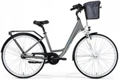 Rowery - Merida, Cityway 728, szary, 2023, damski - miniaturka - grafika 1