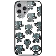 Etui i futerały do telefonów - ERT GROUP etui na telefon Apple Iphone 13 MINI, case oryginalny i oficjalnie licencjonowany przez Marvel, wzór Black Panther 016, wykonany z hartowanego szkła, etui ochronne - miniaturka - grafika 1