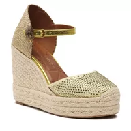 Espadryle damskie - Espadryle Kurt Geiger Mandy Espadrille Wedge 9798993609 Yellow - miniaturka - grafika 1