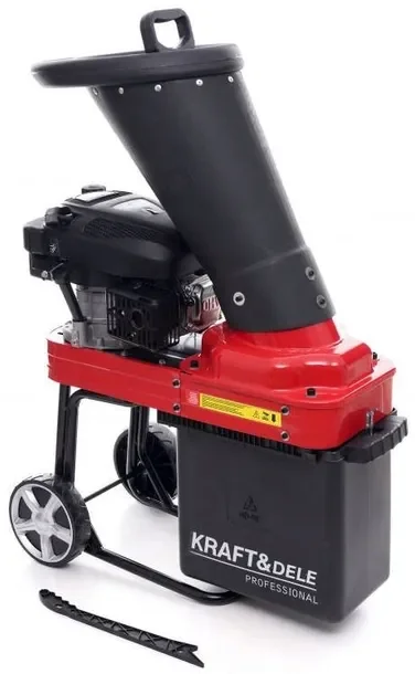 Rozdrabniacz Do Gałęzi Rębak Spalinowy Rozdrabniarka 4,3kw/6km + Kosz 65l