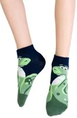 Skarpetki dla dzieci - Skarpetki stopki dziecięce dinozaury Art.004 Steven - miniaturka - grafika 1