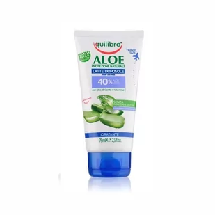 EQUILIBRA MLECZKO PO OPALANIU 40% ALOESU 75ML - Balsamy i kremy do ciała - miniaturka - grafika 1