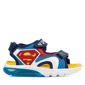 Buty dla chłopców - Sandały Geox J Sandal Ciberdron B J65MXC 01454 C4320 D Granatowy - miniaturka - grafika 1