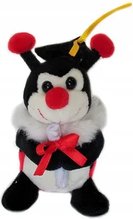 Maskotka Biedronka Szkolna Absolwent - 10cm - Maskotki i pluszaki - miniaturka - grafika 1