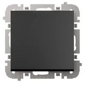 Wyłączniki światła i elektryczne - Elektro-Plast Łącznik schodowy Santra czarny - miniaturka - grafika 1