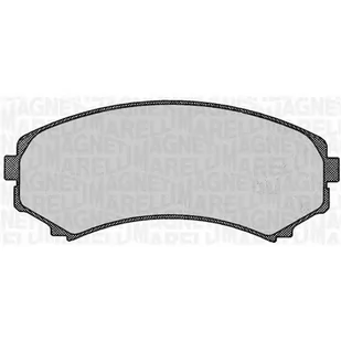 Klocki hamulcowe - komplet MAGNETI MARELLI 363916060342 - Klocki hamulcowe - miniaturka - grafika 1