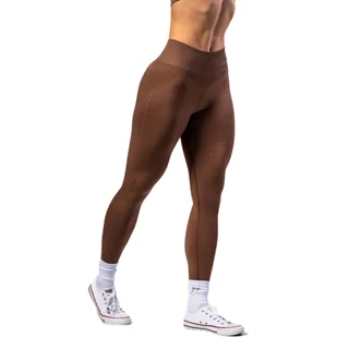 Legginsy damskie Nebbia TOTALLY SEAMLESS High Waisted Push-Up Leggings 303 brown - Spodnie sportowe damskie - miniaturka - grafika 1
