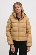 Kurtki damskie - Tommy Hilfiger kurtka puchowa damska kolor beżowy przejściowa WW0WW43581 - miniaturka - grafika 1