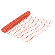 Pachołki i taśmy ostrzegawcze - Plastikowa siatka ograniczająca, 1 x 50 m - miniaturka - grafika 1