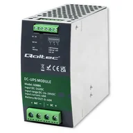 Zasilacze awaryjne UPS - Moduł UPS Qoltec DC na szynę DIN | 40A | 274V - miniaturka - grafika 1