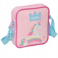 Torebki damskie - Safta Torebka na ramię dla dziewczynki z paskiem różowa Jednorożec unicorn - miniaturka - grafika 1