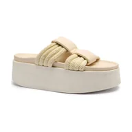 Klapki i japonki damskie - INUIKII Skórzane klapki ATHENA - miniaturka - grafika 1